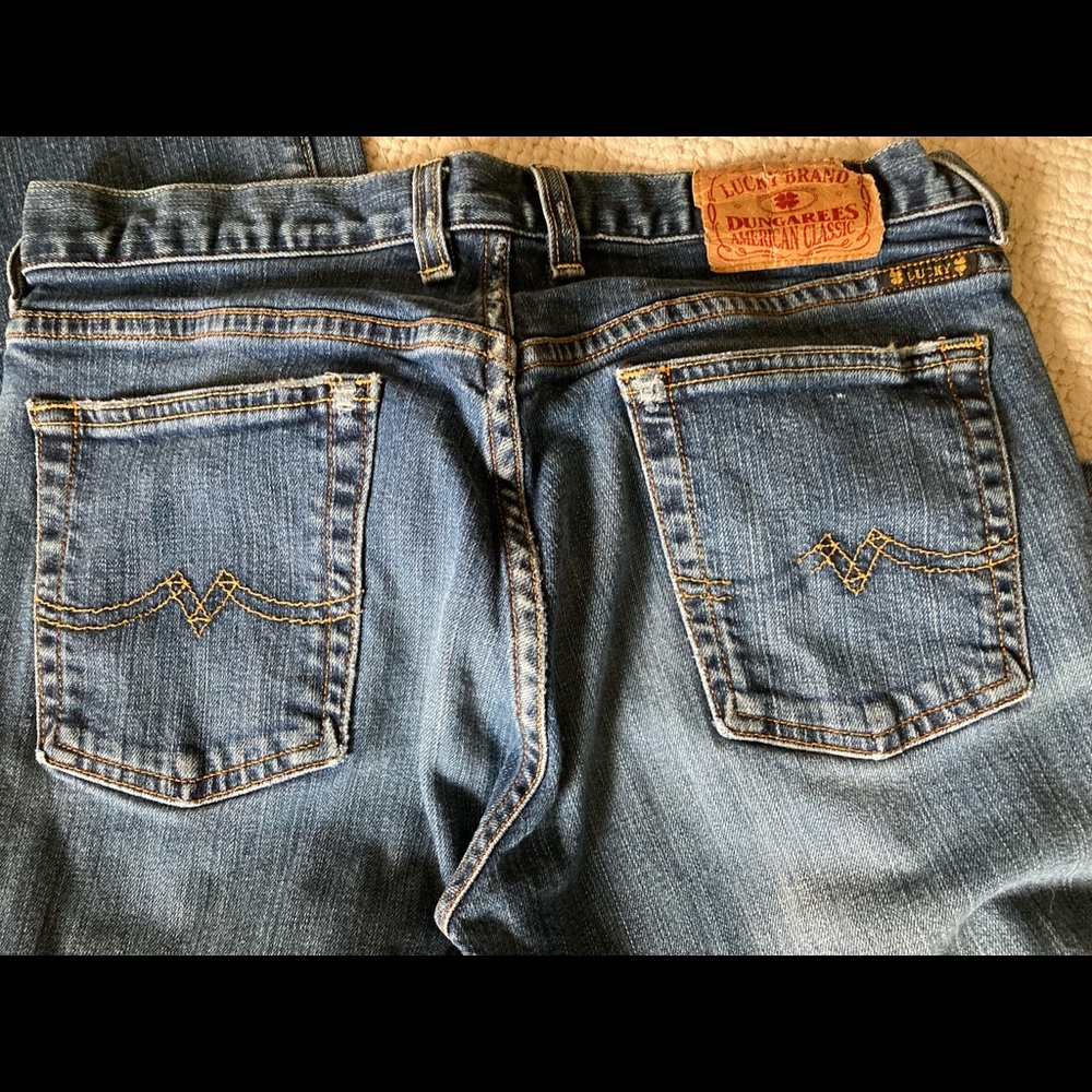 Lucky Brand Dugaree American Classic Jeans Size 8/29 - Picture 12 of 13